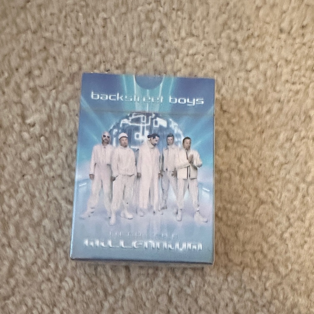 Backstreet Boys 'Into the Millennium' Playing Card Set Sphere Residency - Picture 4 of 5
